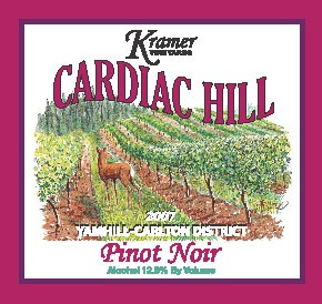 2007 Pinot Noir Cardiac Hill